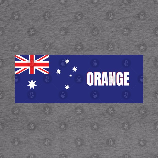 Orange City in Australian Flag by aybe7elf